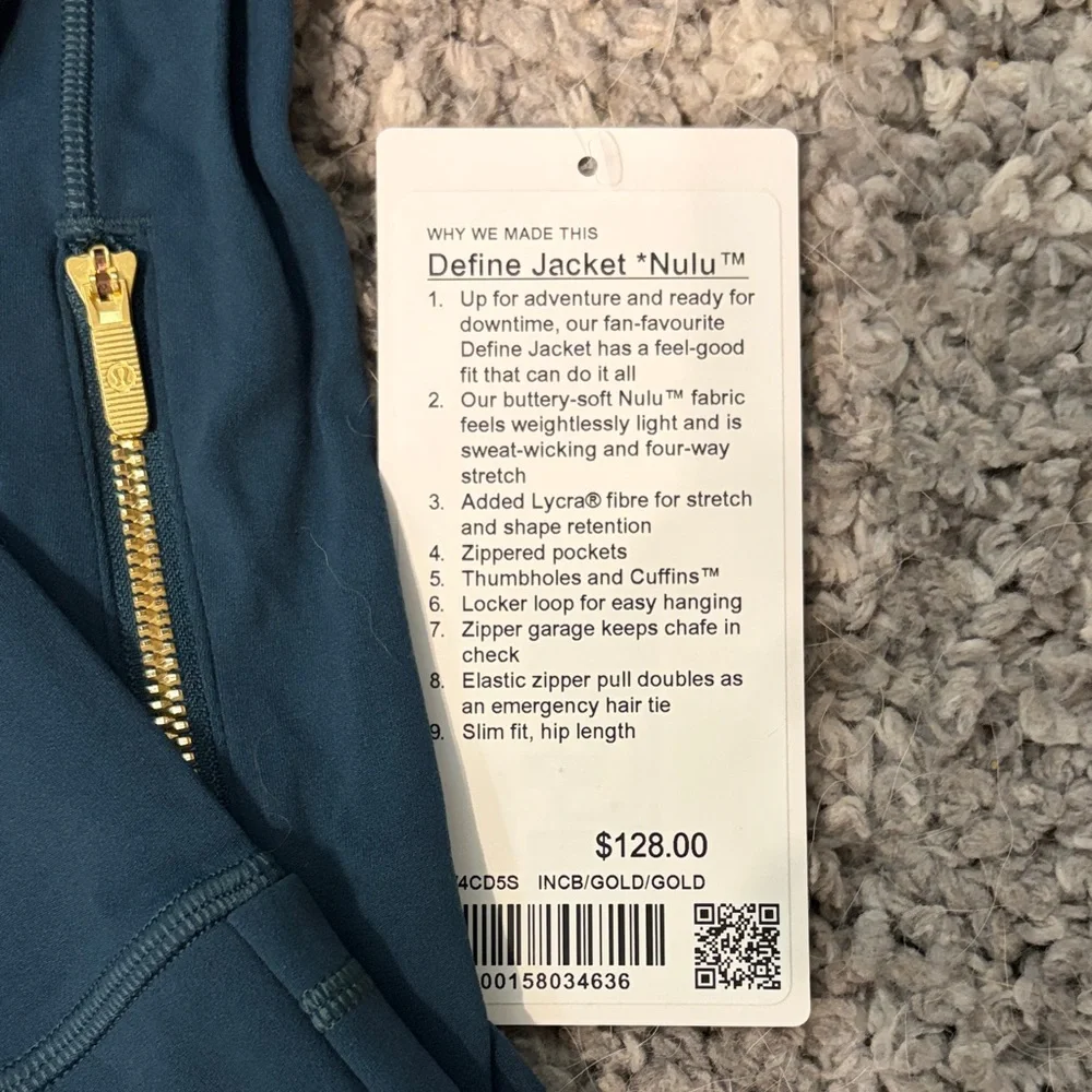 lululemon athletica Dark Teal Utility Jacket - Picture 2 of 5